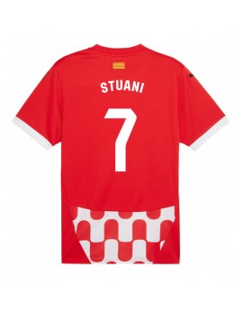 Girona Cristhian Stuani #7 Replika Hemmakläder 2024-25 Kortärmad